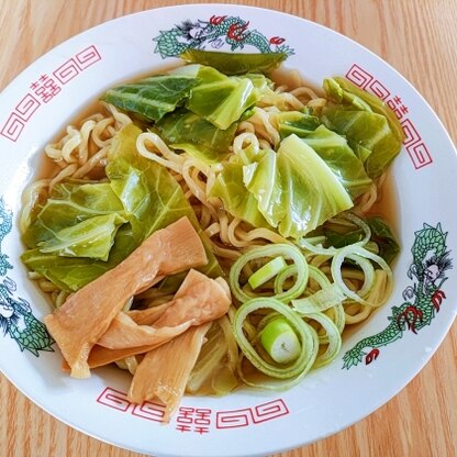 キャベツラーメン美味しく頂きました(*^-^*)
ご馳走様でした♪